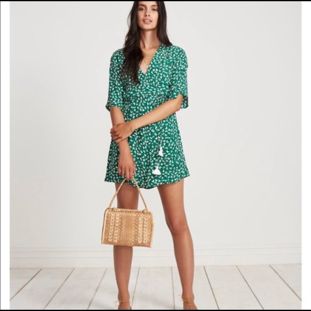 Faithfull the Brand Cleo Mini Wrap Dress (8)